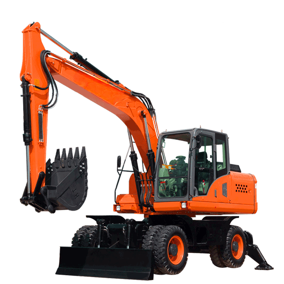 Excavator pe roti ERWE150