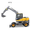 Excavator pe roti HT70