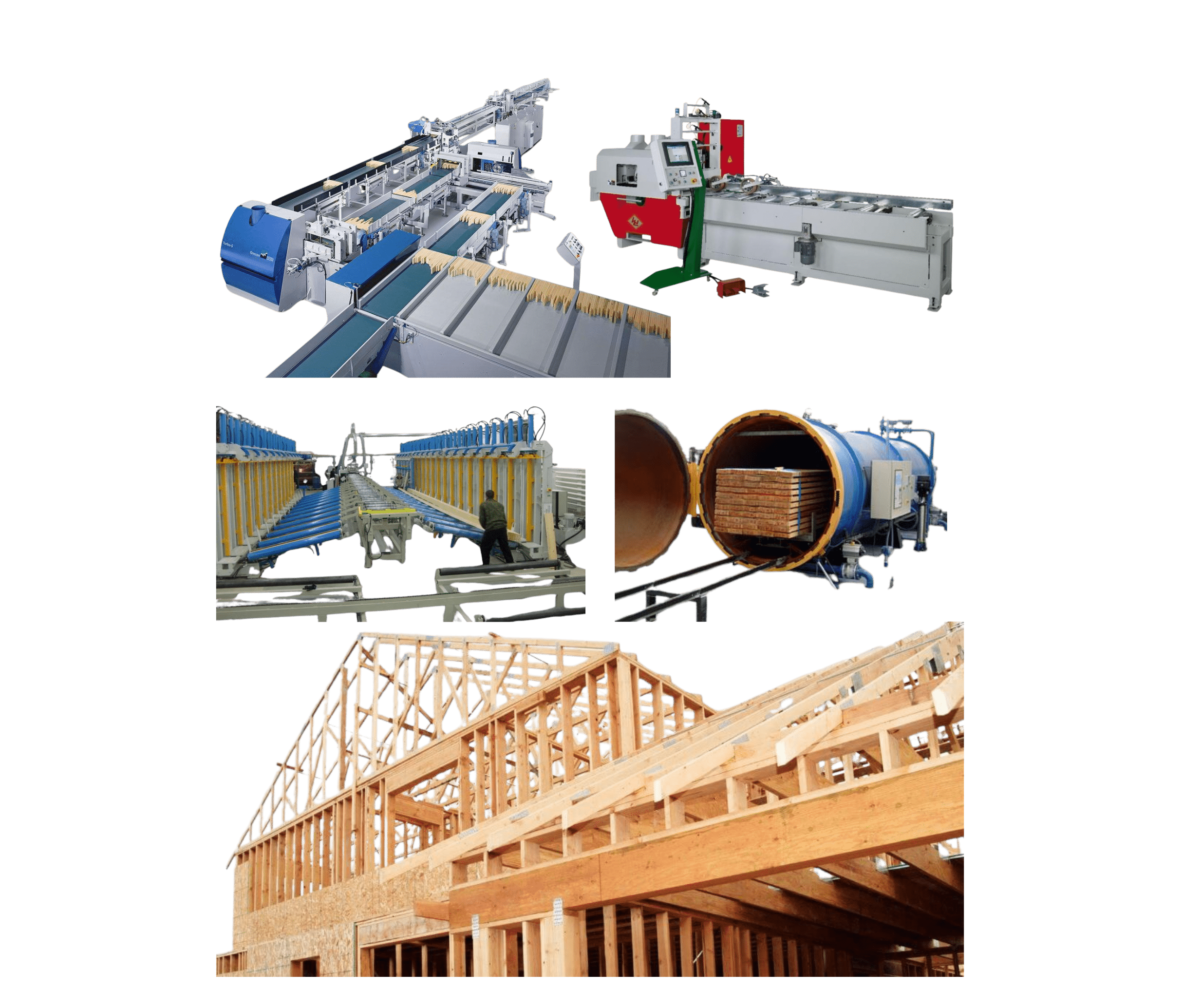 Linie de productie grinzi si panouri lamelare F1
