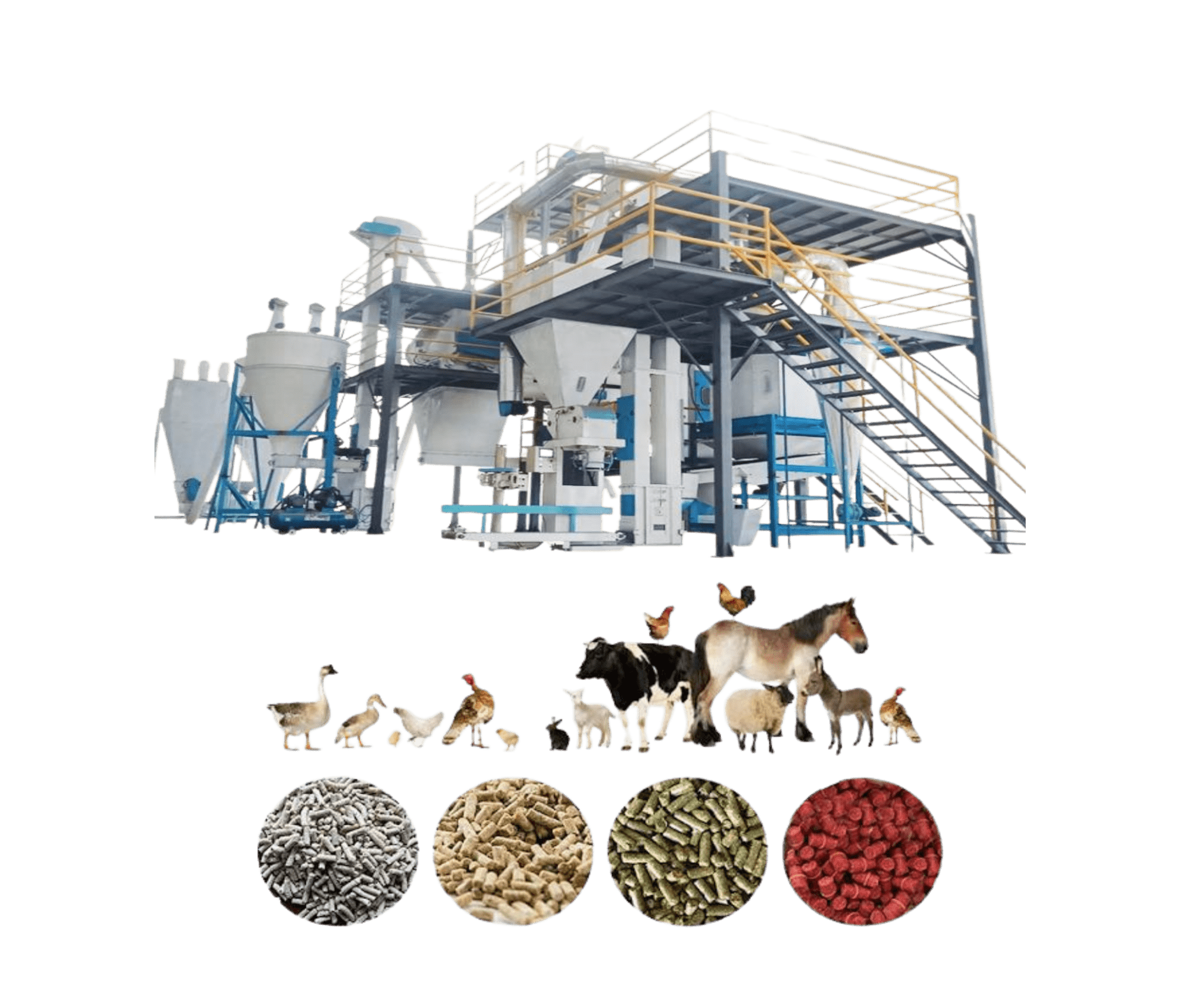 LINIE DE PRODUCTIE PELETI PENTRU HRANA ANIMALELOR
