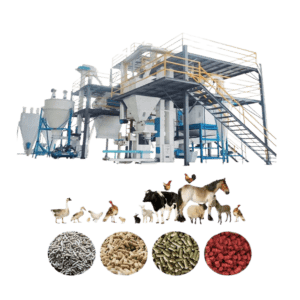 LINIE DE PRODUCTIE PELETI PENTRU HRANA ANIMALELOR