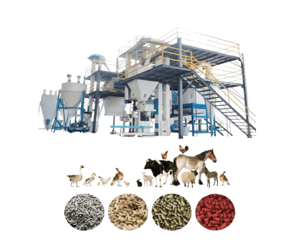 LINIE DE PRODUCTIE PELETI PENTRU HRANA ANIMALELOR