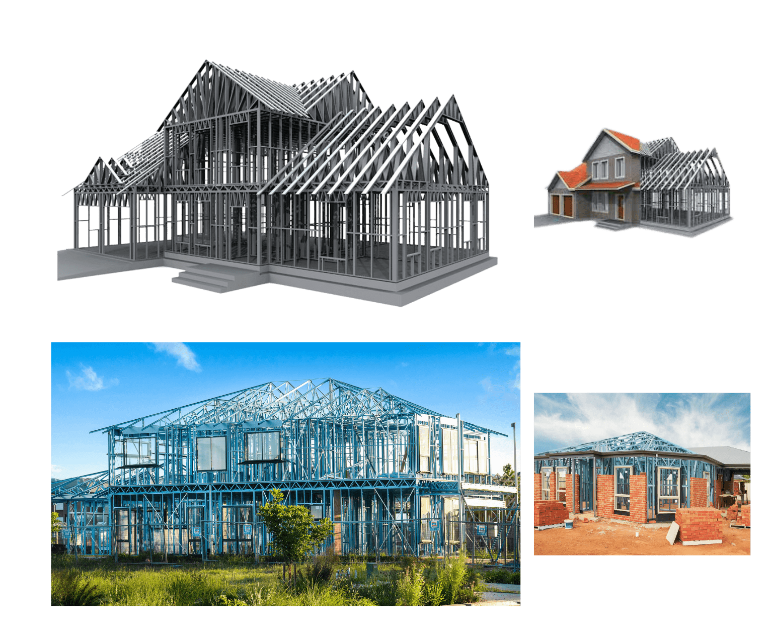 Case pe Structura Metalica